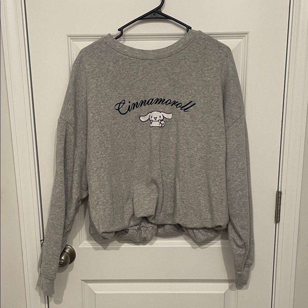 Sanrio Gray Cinnamoroll Sweatshirt